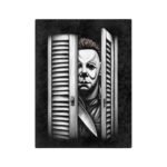 Michael Myers – Cozy Throw for Horror Fans Velveteen Microfiber Blanket T-Shirt - Buy Now at American Artist Merch