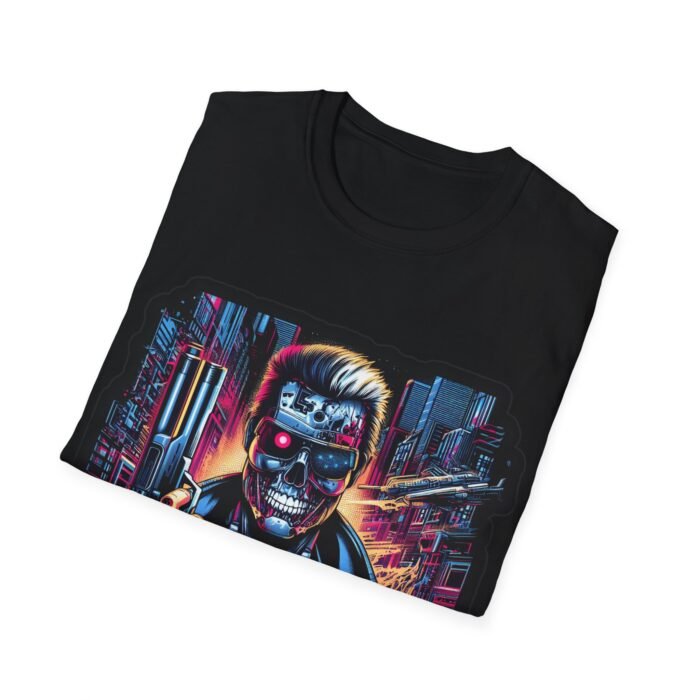 Cyberpunk Terminator T-Shirt - The Machine Evolves T-Shirt - Buy Now at American Artist Merch