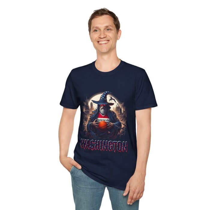 Wizards of Doom - Washington Wizards Horror Mashup T-Shirt T-Shirt - Buy Now at American Artist Merch