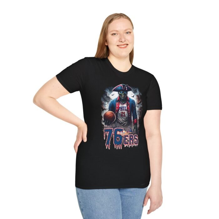 Fear the Process - 76ers Horror Mashup T-Shirt T-Shirt - Buy Now at American Artist Merch