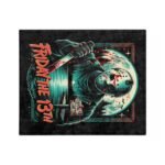 Friday the 13th Vintage Velveteen Microfiber Blanket T-Shirt - Buy Now at American Artist Merch