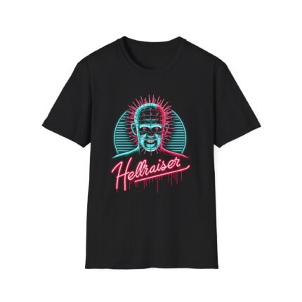 Hellraiser pinhead neon T-Shirt T-Shirt - Buy Now at American Artist Merch