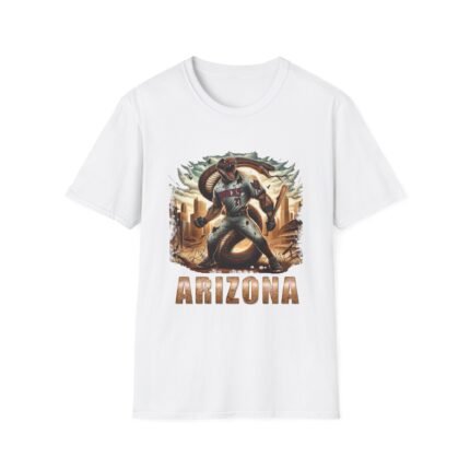 Arizona Diamondbacks Horror T-Shirt - Spooky Fan Gear for Diamondbacks Fans T-Shirt - Buy Now at American Artist Merch