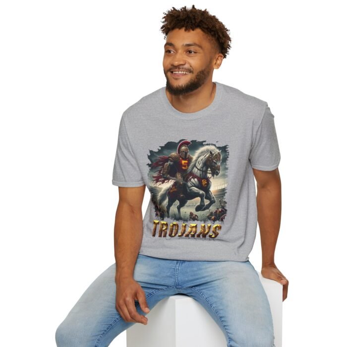 USC Trojans Horror Mashup T-Shirt - Terrifying Trojan Spirit T-Shirt - Buy Now at American Artist Merch