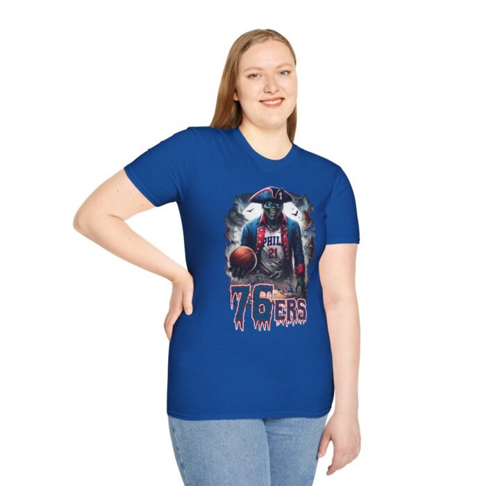 Fear the Process - 76ers Horror Mashup T-Shirt T-Shirt - Buy Now at American Artist Merch