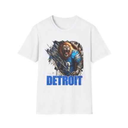 Detroit Lions scary Mash-Up T-Shirt - Unique NFL Fan Apparel T-Shirt - Buy Now at American Artist Merch