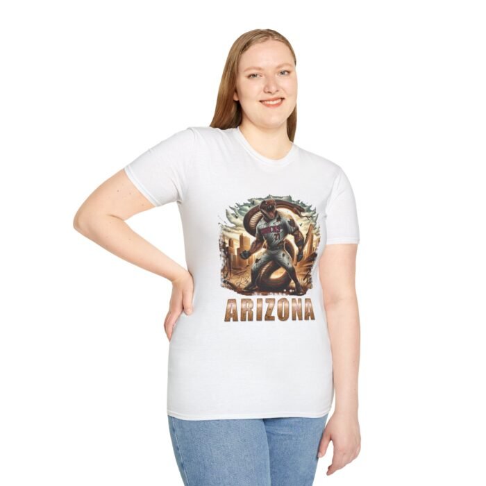 Arizona Diamondbacks Horror T-Shirt - Spooky Fan Gear for Diamondbacks Fans T-Shirt - Buy Now at American Artist Merch