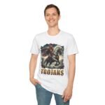 USC Trojans Horror Mashup T-Shirt - Terrifying Trojan Spirit T-Shirt - Buy Now at American Artist Merch