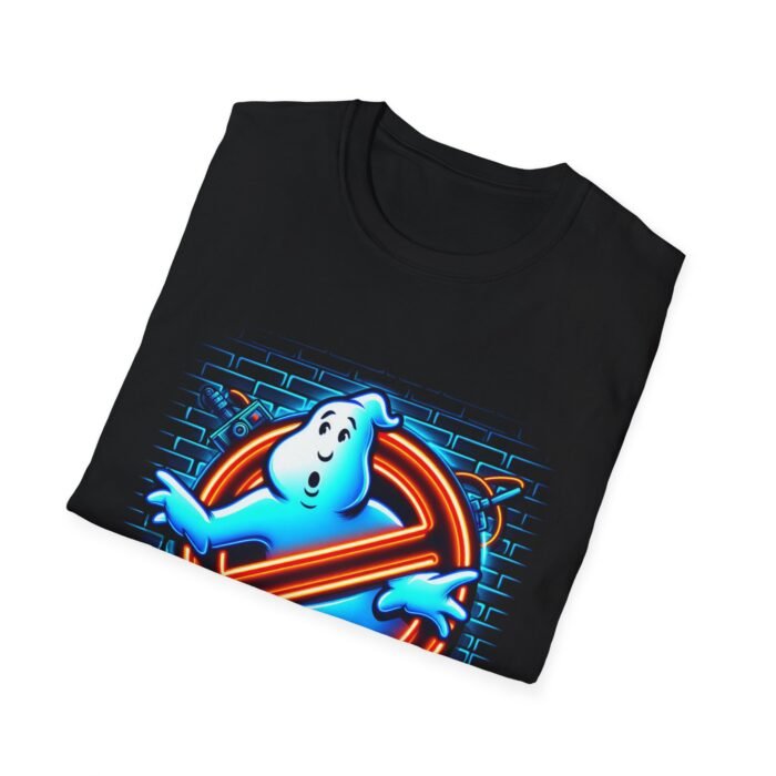 Glowing Bust: Ghostbusters Neon Tee T-Shirt - Buy Now at American Artist Merch