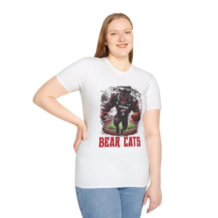 Cincinnati Bearcats Horror Mashup T-Shirt - Bearcat Fear Unleashed T-Shirt - Buy Now at American Artist Merch