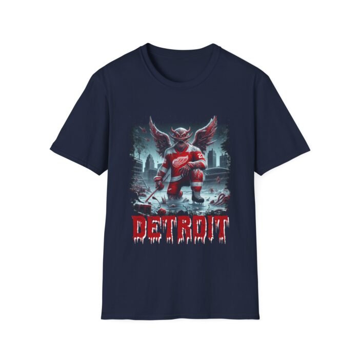 Wings of Fear - Detroit Red Wings Horror Mashup T-Shirt T-Shirt - Buy Now at American Artist Merch