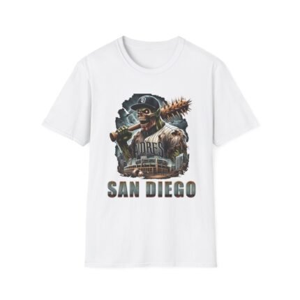 San Diego Padres Horror T-Shirt - Frighteningly Cool Fan Gear for Padres Fans