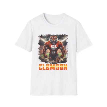 Roar with Fear - Clemson Tigers Horror Mashup T-Shirt T-Shirt - Buy Now at American Artist Merch