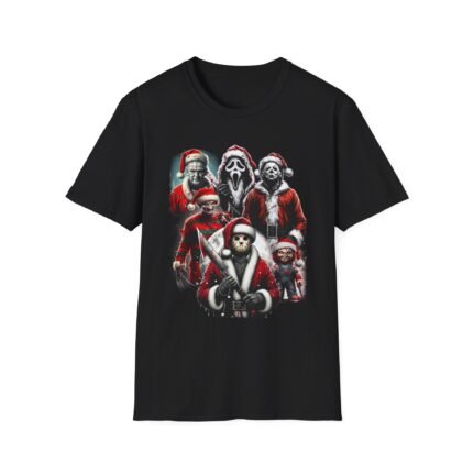 Christmas Horror Presents T-Shirt – Frightful Gifts Holiday Graphic Tee T-Shirt - Buy Now at American Artist Merch