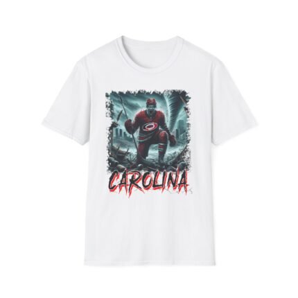 Eye of the Storm - Carolina Hurricanes Horror Mashup T-Shirt T-Shirt - Buy Now at American Artist Merch