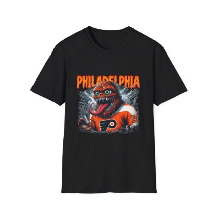 Flyers of Fright - Philadelphia Flyers Horror Mashup T-Shirt T-Shirt - Buy Now at American Artist Merch