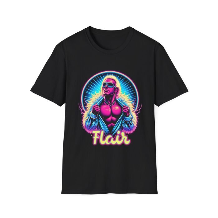 Neon Ric Flair - Stylin', Profilin', Neon T-Shirt - Buy Now at American Artist Merch