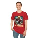 San Francisco 49ers Horror Mash Up T-Shirt - Spooky NFL Fan Apparel T-Shirt - Buy Now at American Artist Merch