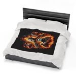 Battle for Hell-Horror Icon Velveteen Plush Blanket T-Shirt - Buy Now at American Artist Merch