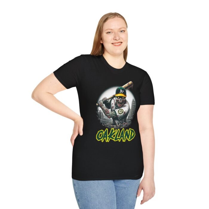 Oakland A's Horror Mashup T-Shirt T-Shirt - Buy Now at American Artist Merch