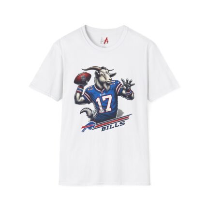 Josh Allen GOAT T-Shirt – Celebrate Buffalo’s Star QB T-Shirt - Buy Now at American Artist Merch