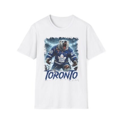 Haunting the Ice - Toronto Maple Leafs Horror Mashup T-Shirt T-Shirt - Buy Now at American Artist Merch