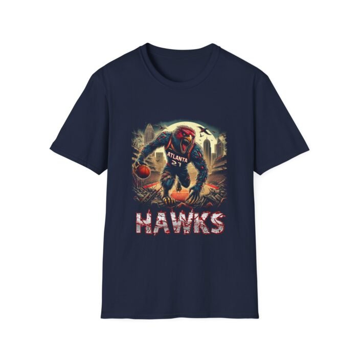 Terror from the Sky - Atlanta Hawks Horror Mashup T-Shirt T-Shirt - Buy Now at American Artist Merch