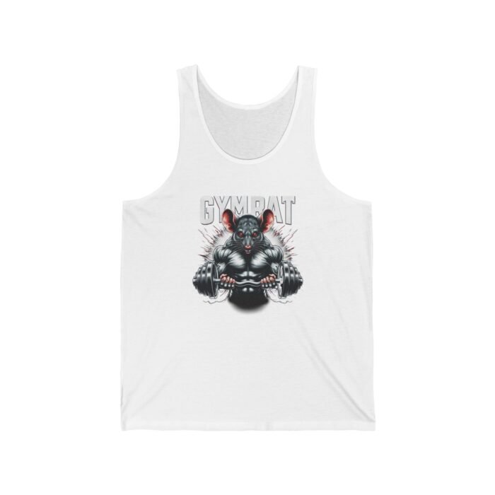 Gym Rat  T-Shirt Unisex Jersey Tank T-Shirt - Buy Now at American Artist Merch