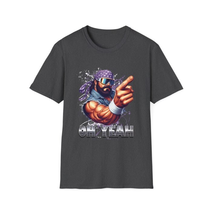 "Macho Man Oh Yeah T-Shirt - Wrestling Legend Fan Apparel T-Shirt - Buy Now at American Artist Merch