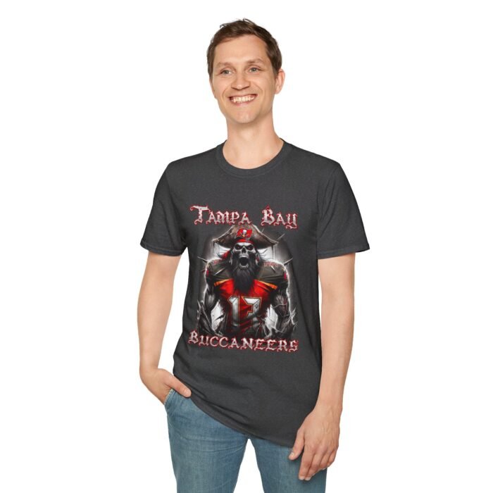 Tampa Bay Buccaneers Horror T-Shirt Unisex Softstyle T-Shirt - Buy Now at American Artist Merch