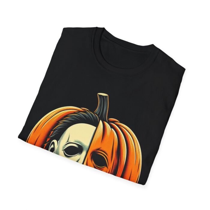 Halloween Harvest: Michael Myers Pumpkin T-Shirt T-Shirt - Buy Now at American Artist Merch