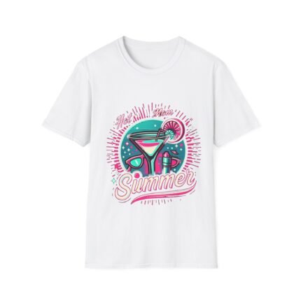 Hot Mom Summer T-Shirt - Stylish & Fun Summer Apparel T-Shirt - Buy Now at American Artist Merch