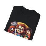 Chucky Meets Rugrats T-Shirt – Playful Meets Terrifying Mashup Tee T-Shirt - Buy Now at American Artist Merch