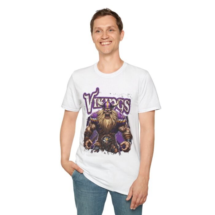 Minnesota Vikings Horror Mash-Up T-Shirt - Unique NFL Fan Apparel T-Shirt - Buy Now at American Artist Merch