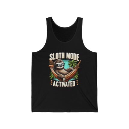 Sloth Mode Activated T-Shirt - Fun and Relaxed Lifestyle Apparel T-Shirt - Buy Now at American Artist Merch