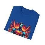 Neon Superman - Illuminate Your Space with the Man of Steel T-Shirt - Buy Now at American Artist Merch