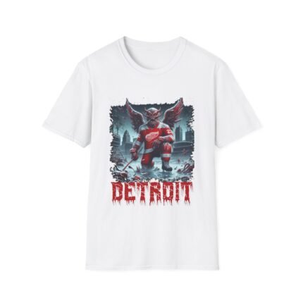 Wings of Fear - Detroit Red Wings Horror Mashup T-Shirt T-Shirt - Buy Now at American Artist Merch