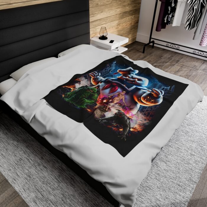 Ghostbusters Villains Blanket – Cozy Nostalgic Throw Featuring Iconic Ghosts T-Shirt - Buy Now at American Artist Merch