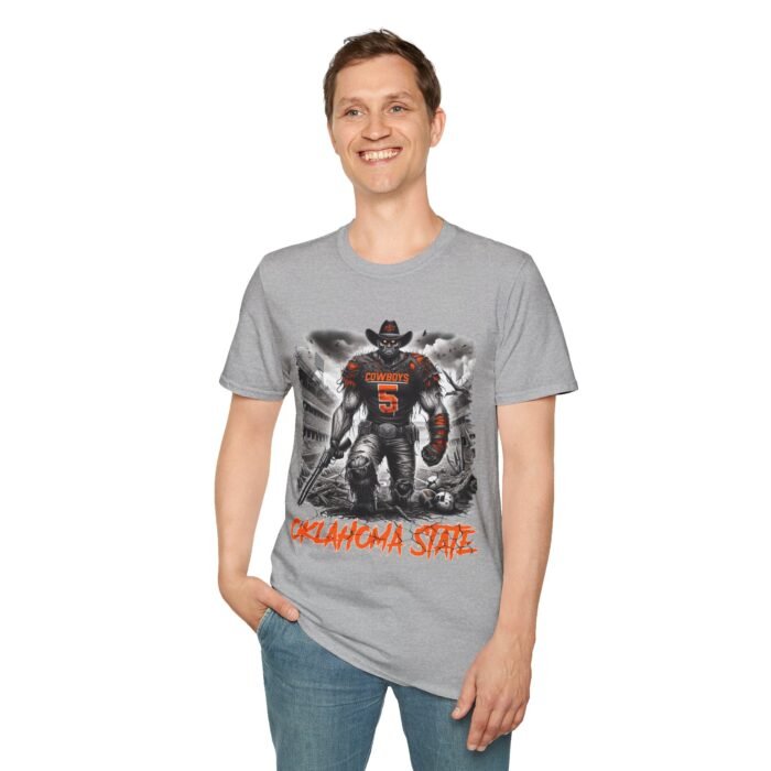 Oklahoma State Cowboys Horror Mashup T-Shirt - Fear the Pokes T-Shirt - Buy Now at American Artist Merch