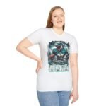 Miami Dolphins Horror Mash Up T-Shirt - Spooky NFL Fan Apparel T-Shirt - Buy Now at American Artist Merch