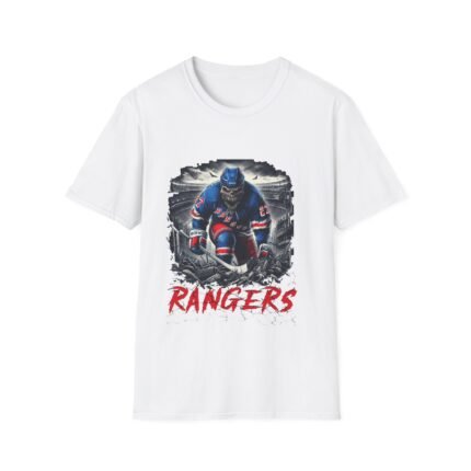 Ice Cold Terror - NY Rangers Horror Mashup T-Shirt T-Shirt - Buy Now at American Artist Merch