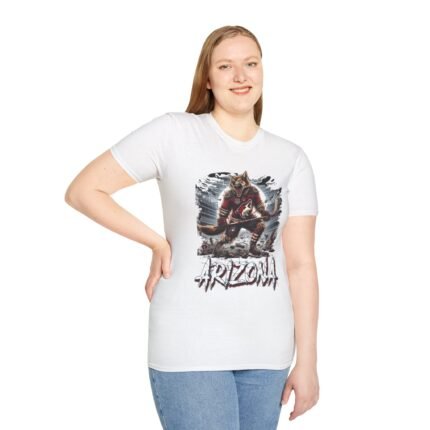 Howl of Terror - Arizona Coyotes Horror Mashup T-Shirt T-Shirt - Buy Now at American Artist Merch