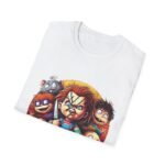 Chucky Meets Rugrats T-Shirt – Playful Meets Terrifying Mashup Tee T-Shirt - Buy Now at American Artist Merch