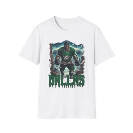 Stars of Darkness - Dallas Stars Horror Mashup T-Shirt T-Shirt - Buy Now at American Artist Merch