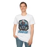 Tennessee Titans Horror Mash Up T-Shirt - Spooky NFL Fan Apparel T-Shirt - Buy Now at American Artist Merch