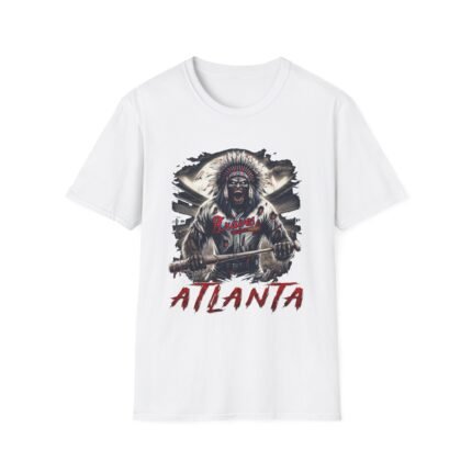 Atlanta Braves Horror Mashup T-Shirt - Frighteningly Cool Fan Gear T-Shirt - Buy Now at American Artist Merch