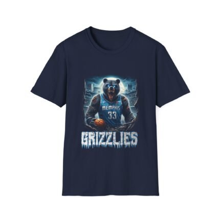 Grizzly Terror - Memphis Grizzlies Horror Mashup T-Shirt T-Shirt - Buy Now at American Artist Merch