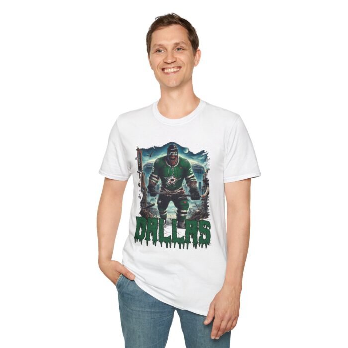 Stars of Darkness - Dallas Stars Horror Mashup T-Shirt T-Shirt - Buy Now at American Artist Merch