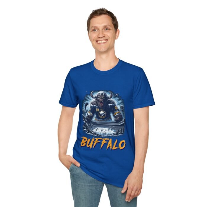 Fear the Blade - Buffalo Sabres Horror Mashup T-Shirt T-Shirt - Buy Now at American Artist Merch