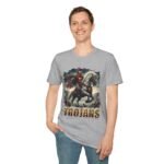 USC Trojans Horror Mashup T-Shirt - Terrifying Trojan Spirit T-Shirt - Buy Now at American Artist Merch